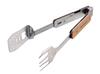 Captain Stag BBQ Cooking 4 with Storage Case Silver Multi-Tool [Tongs/Fork/Turner/Bottle Opener] UG-3287
