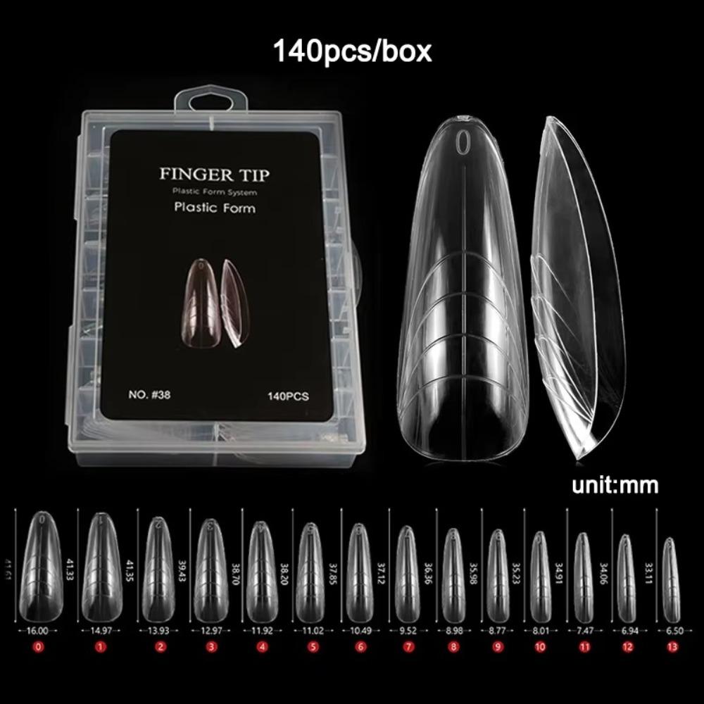 Многоразовые формы двойной формы Advanced Shape Изогнутые стилеты 3D формы для ногтей Новые инструменты для дизайна ногтей