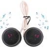 Car Tweeters | Mini Tweeter Speaker 500W High Efficiency,Car Parts Speaker Horn 2pcs Black