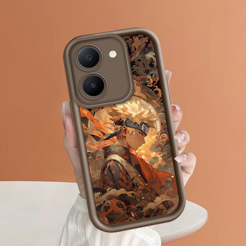 Мягкие силиконовые квадратные лестницы с мультяшным узором, полное покрытие, защита камеры, противоударный чехол для iPhone Infinix Tecno Vivo