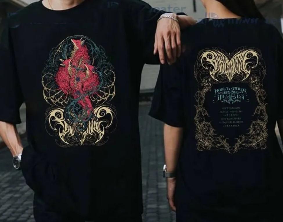 Babymetal Мировой тур 2025-2026 В Азии - Гонконг Spirit Foxes Футболка Унисекс Футболка