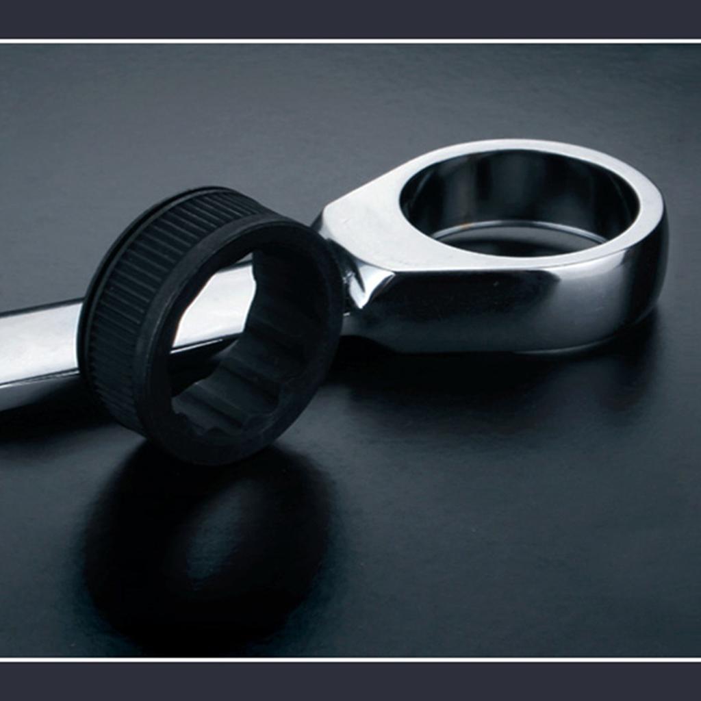 Short Handle Ratchet Wrench Reversible Combination Single Wrench 8-18mm Ratchet Socket Wrench Replacement Easy To Use