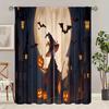 2 шт. - Хэллоуин - Шторы с принтом - Материал полиэстер - Подходит для спальни, гостиной, кабинета, частной шторы
