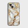 Черно-золотой мраморный узор Чехол для телефона Для iPhone 16 15 Plus 14 13 Pro Max 12 Mini 11 X XS XR 7 8 8Plus Черный Мягкий Чехол для телефона