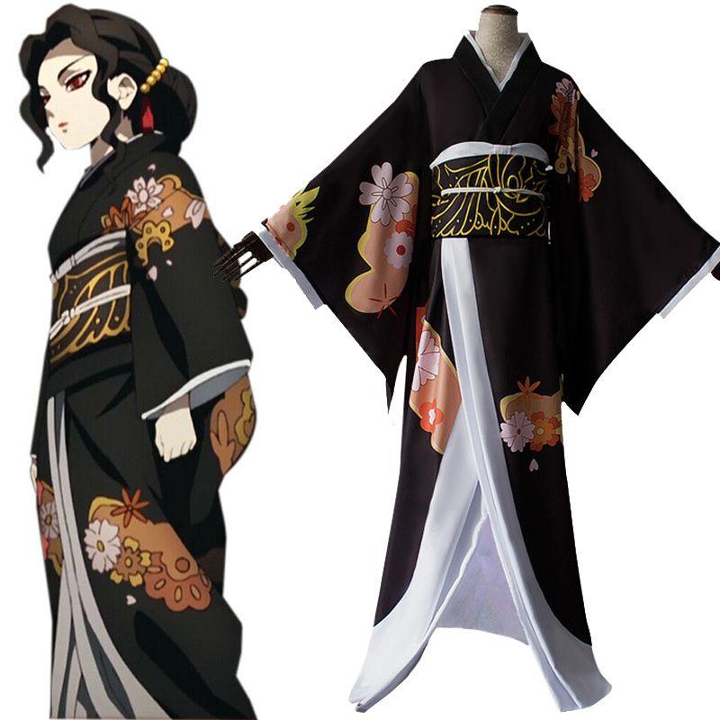 Костюм для косплея Demon Slayer Kimetsu No Yaiba Кибуцудзи Мудзана с изысканным исполнением и дышащей тканью