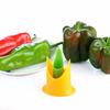2Pcs / set Creative Pepper Corer Slicer Устройство для удаления семян перца