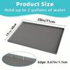 1pc Lower Sink Pad Kitchen Cabinet Cushion-elastic Silicone Sink Pad 28x19 Inch Kitchen and Bathroom Anti-drip Pad Storage Mat