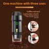 Портативная автоматическая кофеварка для эспрессо в капсулах, размер капсулы, кофейный порошок, универсальная 3 в 1