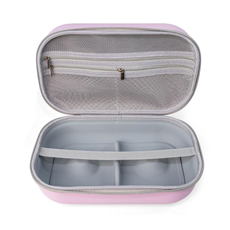 Портативный чехол из ЭВА с твердым корпусом для портативного молокоотсоса, сумка для хранения электрического молокоотсоса для работающих мам и путешествий