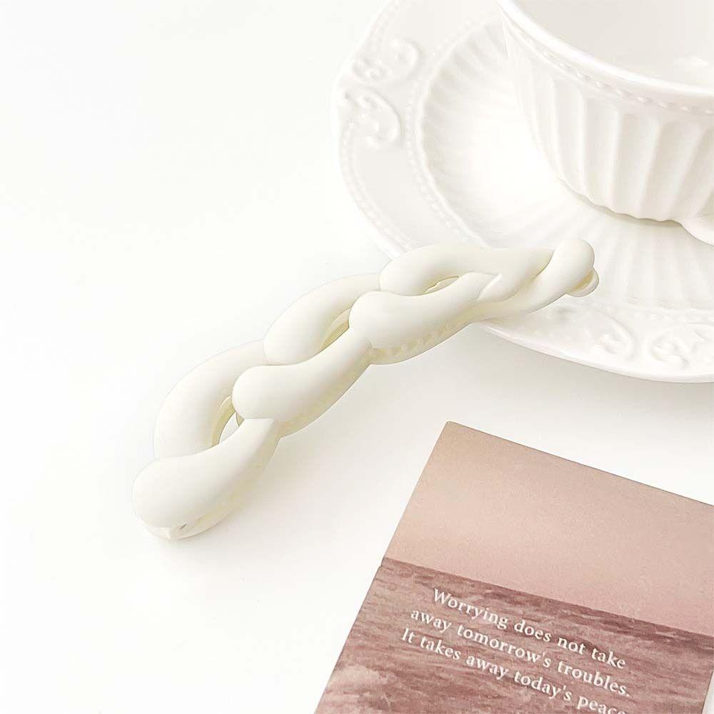 Матовая пластиковая заколка-банан 10,5 см, матовая заколка для волос, простая заколка для волос в форме краба, вечерние заколки для волос