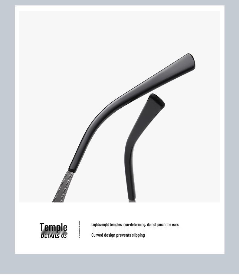 Мужские поляризационные солнцезащитные очки от УФ-излучения для вождения