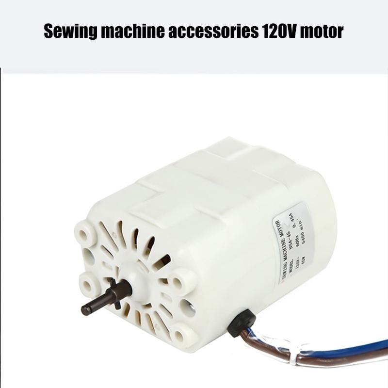 Двигатель швейной машины 120 В 5400 об/мин 5400 об/мин Электрический двигатель швейной машины Термостойкий для бытовой швейной машины