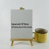 Pine Wood Triangle Easel & Desktop Holder for Paintings, Phones, and Tablets