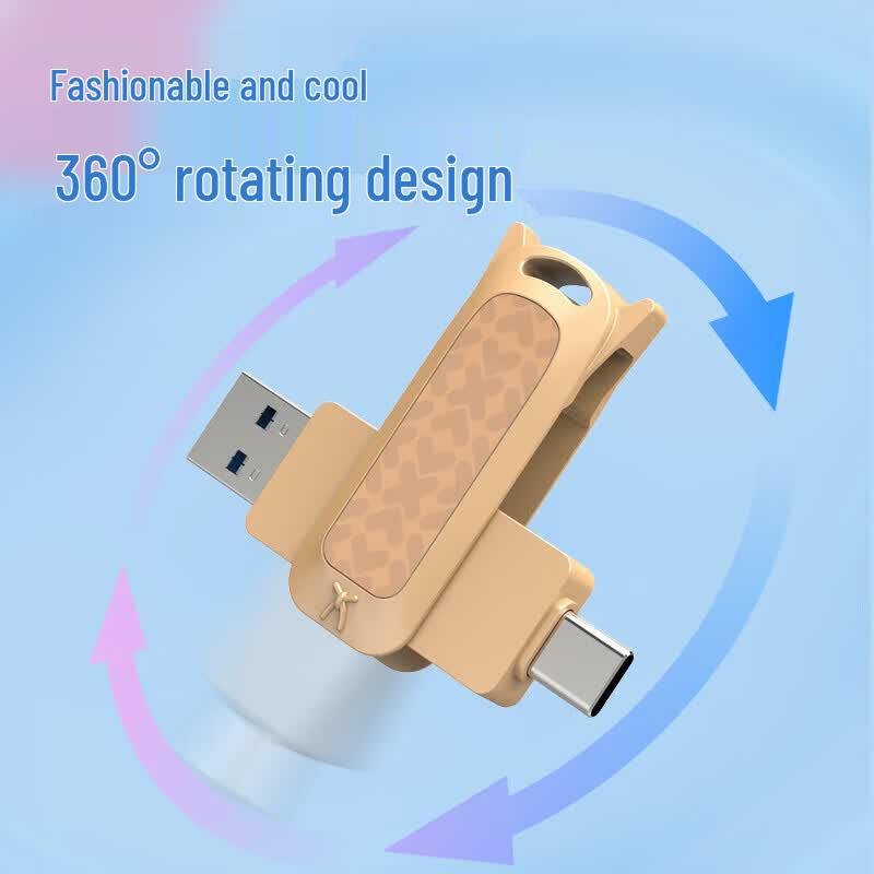 Lenovo Xiaoxin XS550 Двойной USB-C и USB 3.2 SSD U-диск