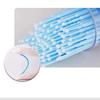 400Pcs Dental Disposable Micro Applicator Brush Eyelash Brushes With Portable Box Plastic Handle Microfiber Tips Dentist Tool