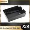 Car Armrest Storage Box Tray for Kia Sportage NQ5 2022 2023 2024 2025 Centre Console Container Holder Organizer Accessories