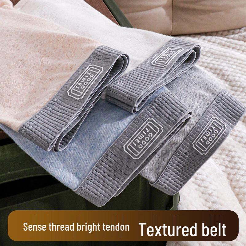 LANGSHA Мужские антибактериальные цветные хлопковые боксеры-брифы 10A, 4 штуки