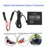 Цифровой тахометр двигателя, счетчик моточасов, тахометр, индуктивный, водонепроницаемый, для цепной пилы, газонокосилки, 2/4-тактного бензинового мотоцикла, морского