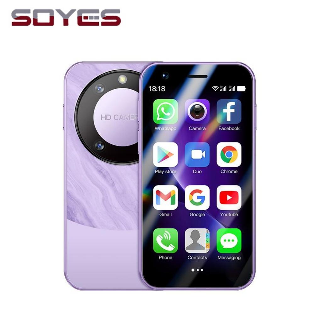 Soyes F8 Pro Max новый супер мини-телефон с картой WCDMA 3G Bluetooth WIFI фонарик 1 ГБ ОЗУ 16 ГБ ПЗУ 3,0-дюймовый четырехъядерный 2-мегапиксельный смартфон на Android с двумя SIM-картами