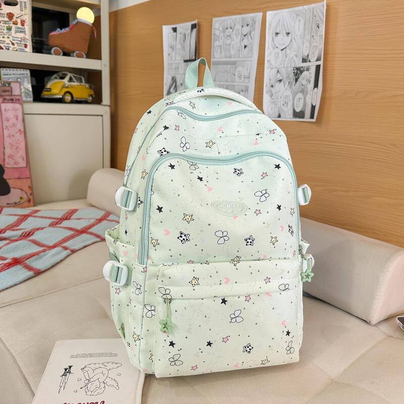 Студенческий школьный женский рюкзак большой вместимости