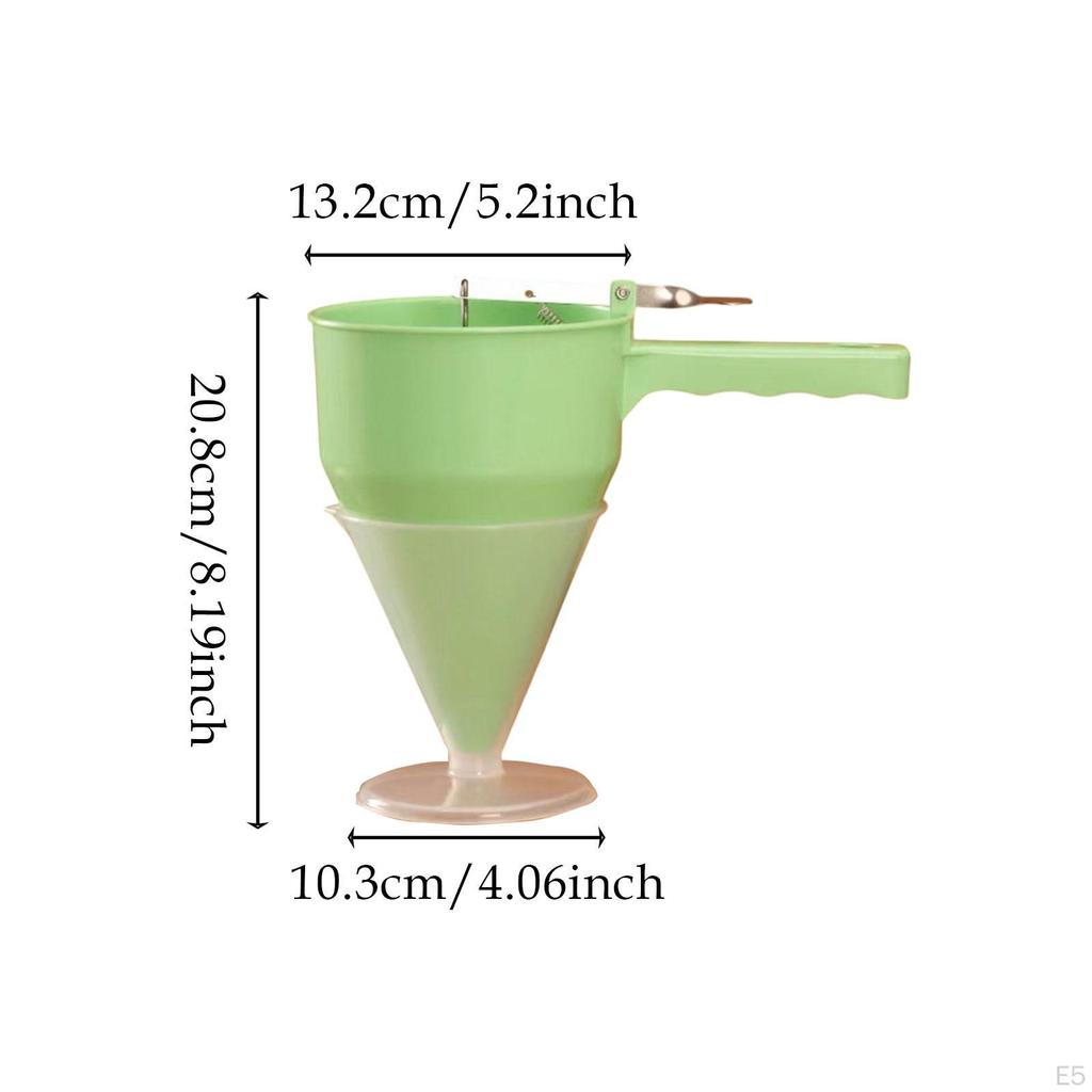 Диспенсер для теста, кондитерская воронка, кухонная утварь, удобная ручка, инструмент для выпечки торта