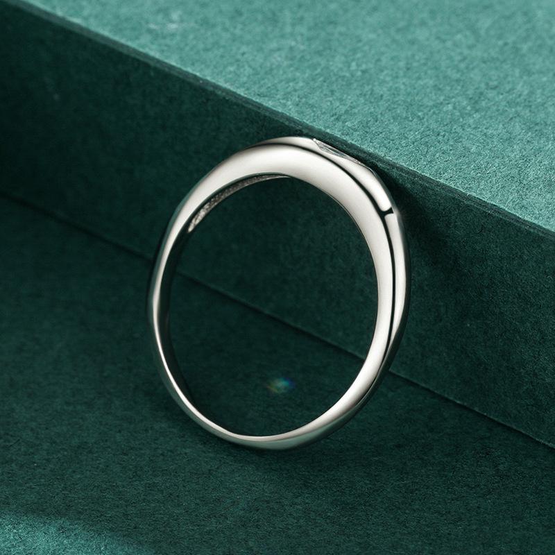 Tancise Classic стерлингового серебра 925 пробы кольцо с цирконом женские ювелирные изделия свадебное обещание вечерние подарок