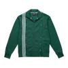 Originals X Ivy Park Adidas Originals Trefoil X Ivy Park Co-Branded Asymmetrical Stripe Track Jacket Unisex Outerwear Grass-Green GV1582