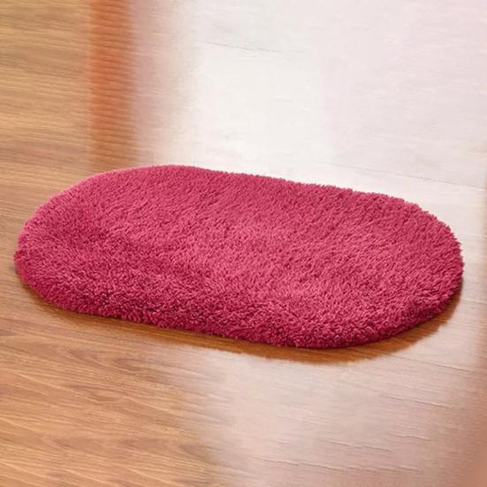 Yousheng однотонный пушистый нескользящий водопоглощающий коврик для ванной комнаты и спальни
