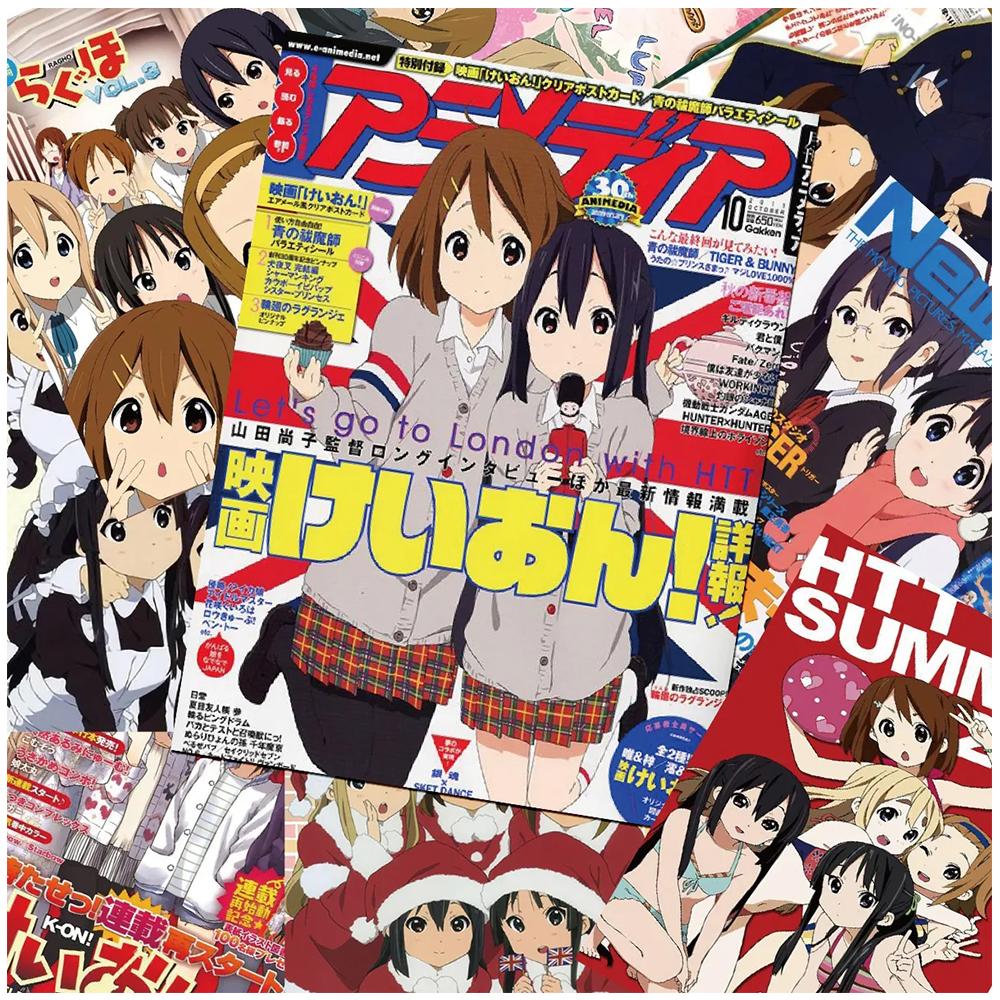 103060 ШТ Милые Наклейки KONPoster Аниме Kawaii Мультяшные Наклейки Граффити Блокнот Дневник Машина Водонепроницаемые Наборы Наклеек DIY