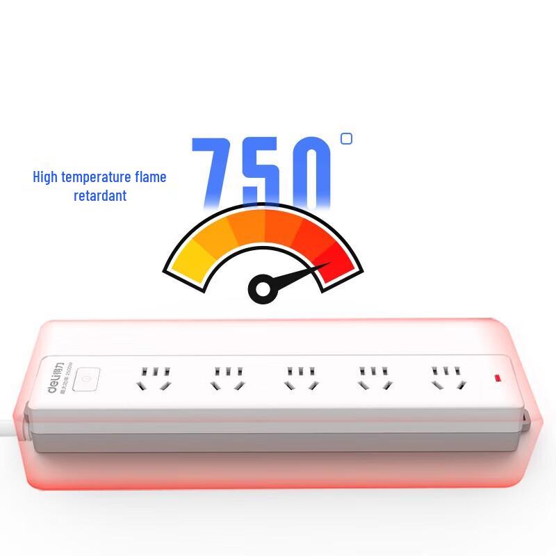 Deli New National Standard Power Strip