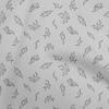 Cotton Flex Gray Fabric Abstract Flame Sewing Fabric By The Yard Printed Diy Clothing Sewing Supplies 40 Inch