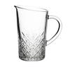 Pichet - Collection Relief - Verre - 1.4L - Ø 12/19 Cm - H. 21 Cm
