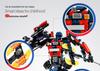 Gudi Blocks Boy Transforming Robot Puzzle Toy