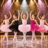 Cross Strap Baby Girl Ballet Skirt Short Sleeve Party Dance Dress Ballet TuTu Dress  Photo Shoot