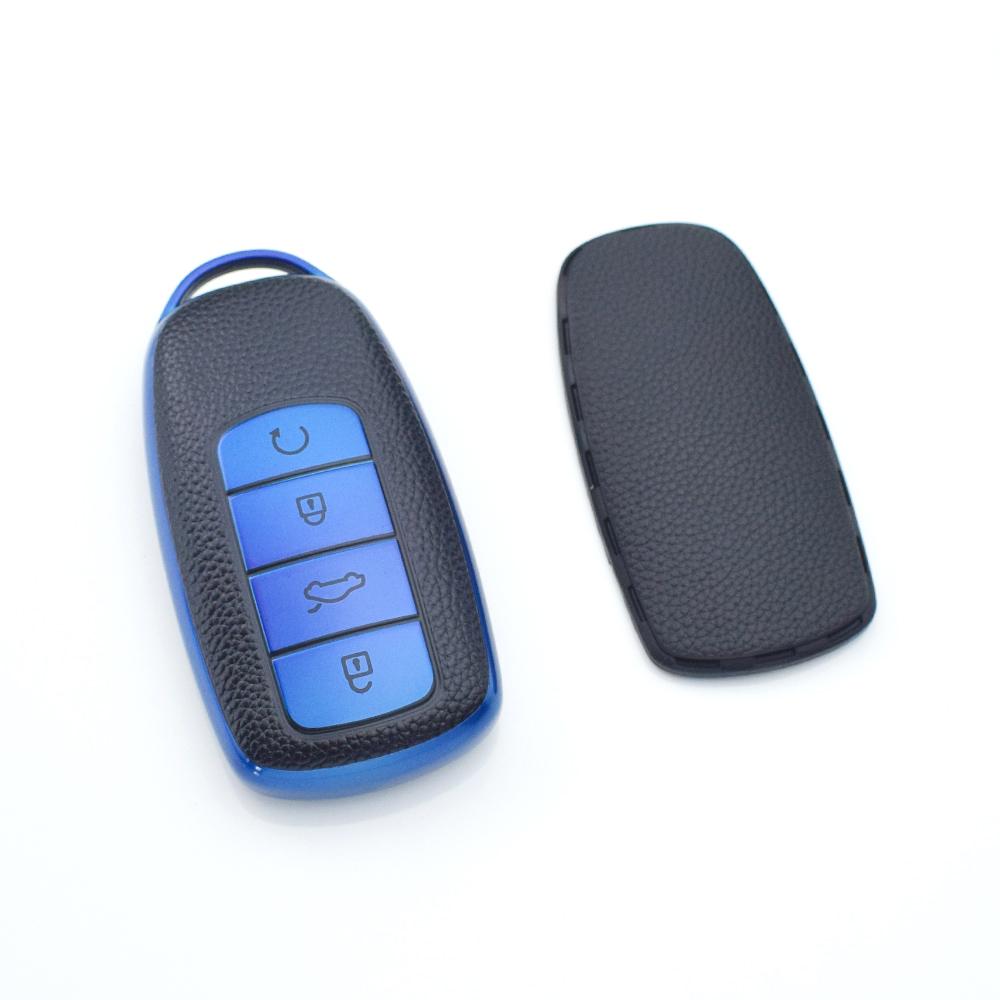 Кожаный ТПУ Автомобильный Чехол-Брелок Чехол для Пульта Ключа Автомобиля для Chery Tiggo 8plus Tiggo 8 New 5 Plus 7pro Max Omoda 5 C5 Аксессуары