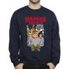 Netflix Mens Stranger Things Christmas Poster Sweatshirt
