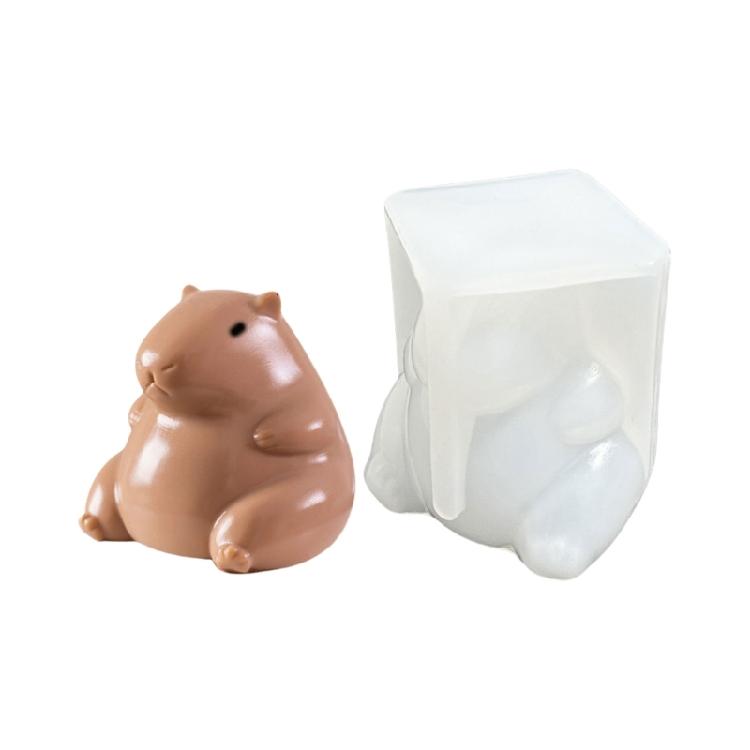 Lovely Animals Silicone Molds Nonstick Mousses Cake Molds Cake Decorating Tool for Truffles Cheesecakes Easy to Clean