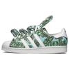 Кроссовки Jeremy Scott x Superstar Money Унисекс Зеленые Обувь-Белый Золотой-Металлик HP6596