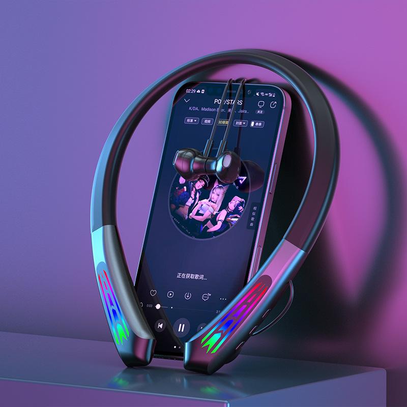 Игровая игровая гарнитура Bluetooth беспроводная с двумя наушниками