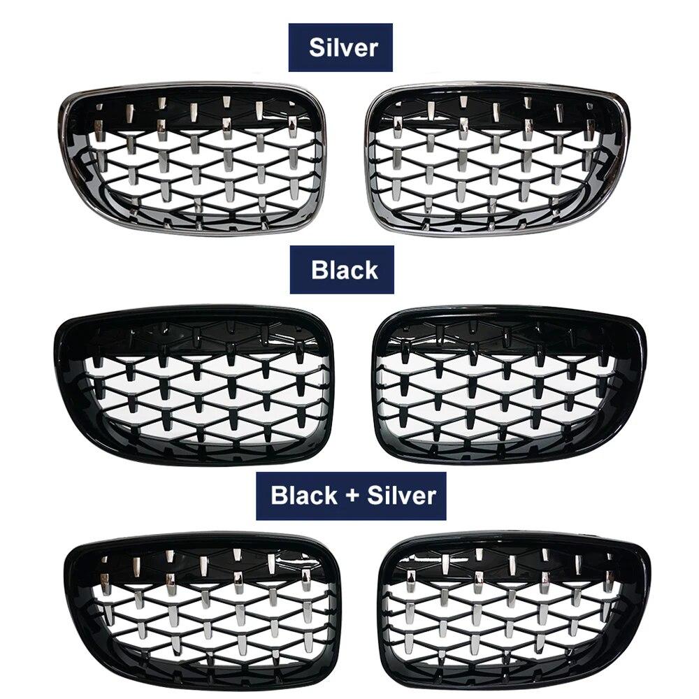 1 пара высококачественных решеток переднего бампера, сменная решетка для BMW 1 серии E81 E87 E82 E88 128I 130I 135I, выбрано 07-11