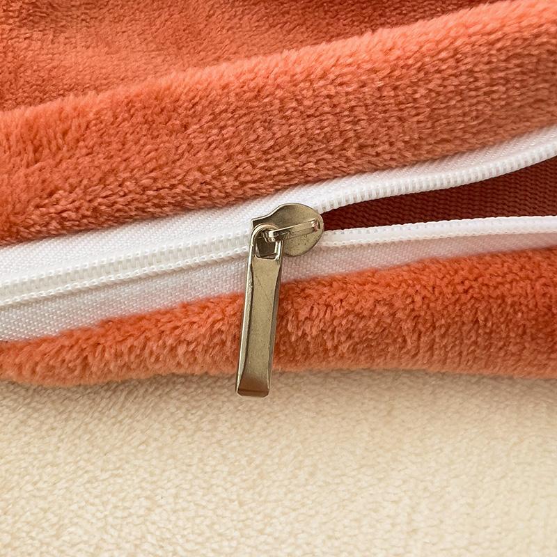 Приятный для кожи пододеяльник, бархатный пододеяльник, однотонное постельное белье, зимнее одеяло, чехол dekbedovertrek (Нет наволочки)