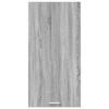 Hanging Cabinet with Storage Grey Sonoma and White 50 x 31 x 100 cm