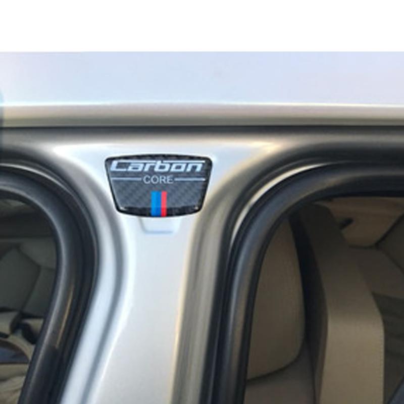 Наклейка на окно автомобиля из углеродного волокна для BMW E70 E71 F15 F16 F25 F20 E90 F10 E60 F48 E84 F30 F52 F07 F31 E46 X3 автомобиля
