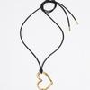 BIMBA Y LOLA [25FW] BIMBA Y LOLA Gold Texture Heart Necklace B256AIU019GOF