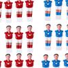 Foosball Men Table Soccer Players, Set of 22,