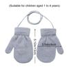 1-4 Years Anti-lost Baby Boys Girls Kids Gloves Thick Warm Sports Gloves Knitted Mittens