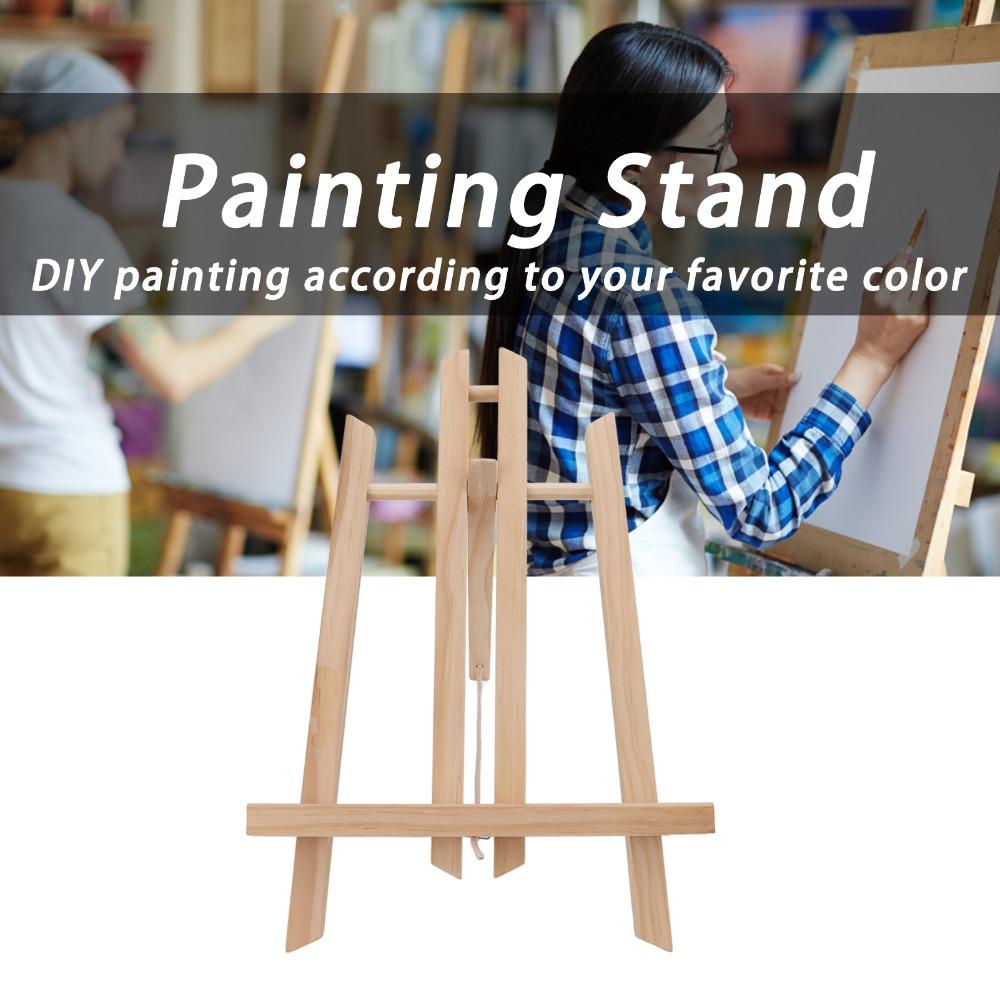 30cm Wood Desk Easel Small Easel Solid Bearing Capacity Painting Stand Sign Display