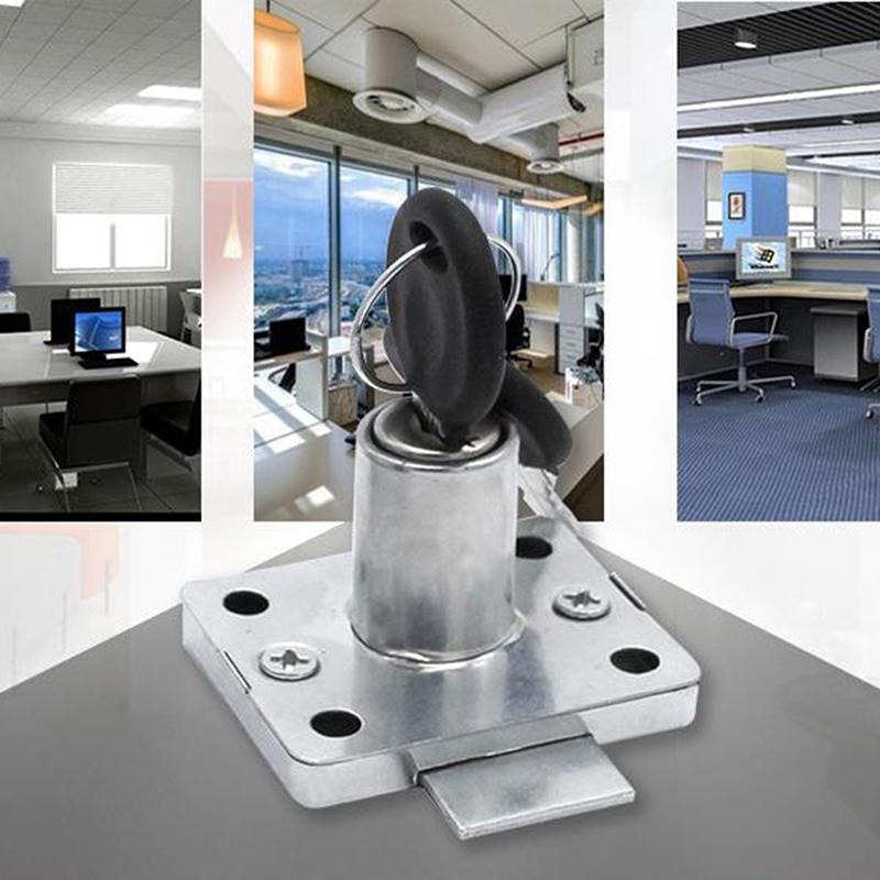 Замок ящика стола, шкаф, корпусная мебель, кулачковые замки, ключи, офисный стол, безопасность