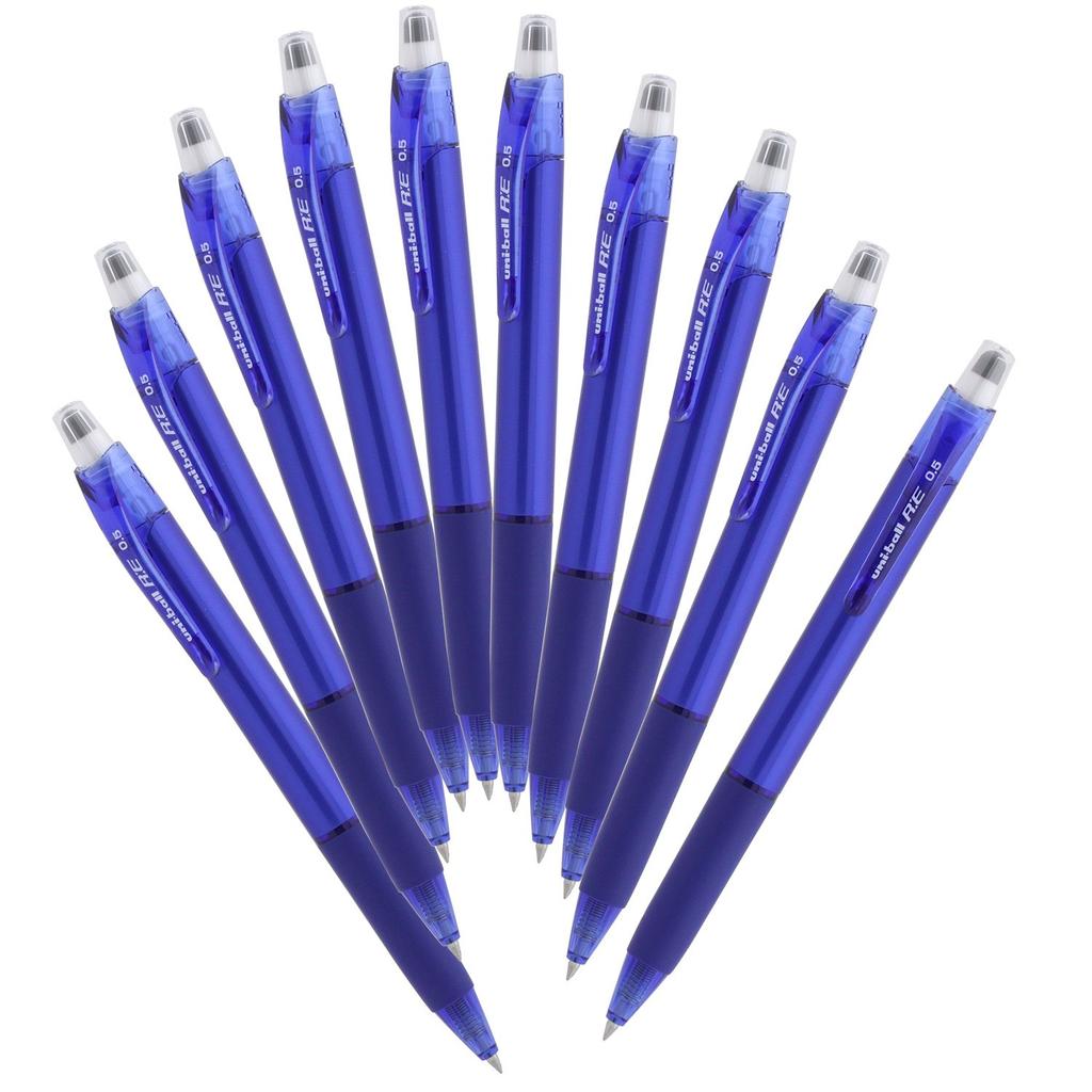 Шариковая ручка Mitsubishi Pencil Erasable Uniball RE Cobalt Blue 10 шт. 0,5 URN18005.33