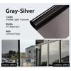 Window Privacy Tint Film One Way Vinyl Mirror Foil Non Adhesive Glass Screen Stickers Rolls Anti Look UV House Protection Tools